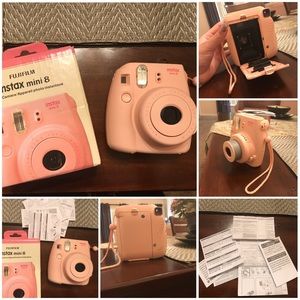Pink instax mini 8
